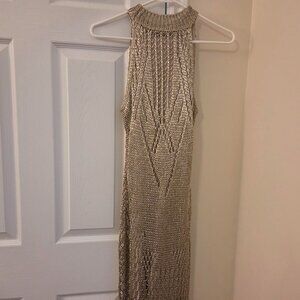 Venus Crochet Maxi Dress